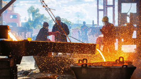Ngành thép tăng tốc, cạnh tranh giữa các doanh nghiệp ngày một rõ nét