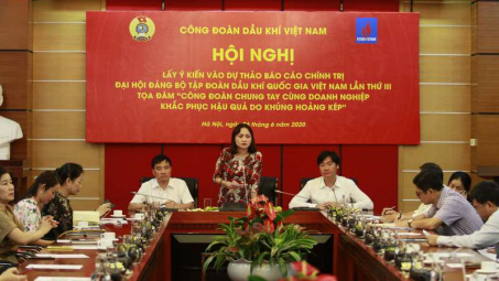 Công đoàn Dầu khí chung tay cùng doanh nghiệp khắc phục hậu quả  “tác động kép”