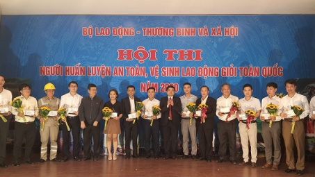 EVNHANOI giành giải A Người huấn luyện an toàn, vệ sinh lao động giỏi toàn quốc năm 2020