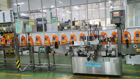 Trên 85% công đoạn sản xuất của Lixco đã được tự động hóa
