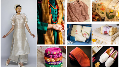 Nghiên cứu chất liệu vải đũi Nam Cao Thái Bình và ứng dụng thiết kế bộ sưu tập thời trang nữ xuân hè 2021