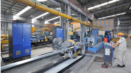 Ống thép Hòa Phát lập kỷ lục sản lượng bán hàng 95.000 tấn