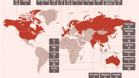[Tin ảnh] 910 người chết vì Corona