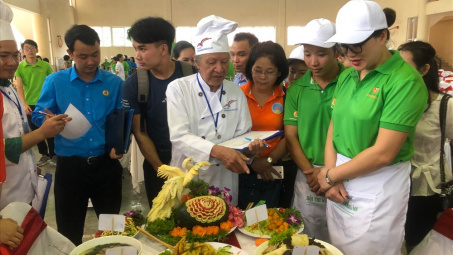 Công đoàn Vinataba: Hào hứng tham gia Hội thi nấu ăn ngành Công Thương năm 2019