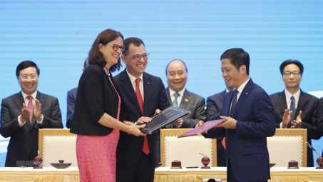 [Infographic] Hành trình đi tới phê chuẩn EVFTA