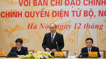 Thủ tướng: Làm tốt Chính phủ điện tử giúp ngăn ngừa Covid-19