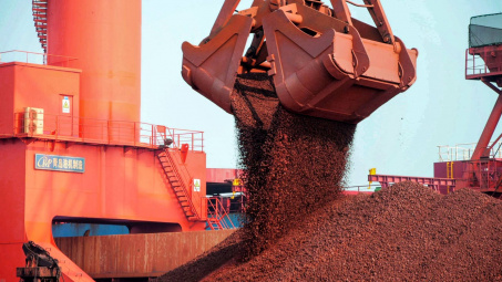 TT quặng sắt ngày 17/2/2020: Dự trữ quặng sắt tại các cảng Trung Quốc giảm 9%