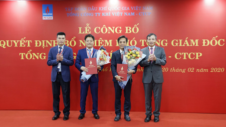 PV GAS bổ nhiệm 2 Phó Tổng Giám đốc mới