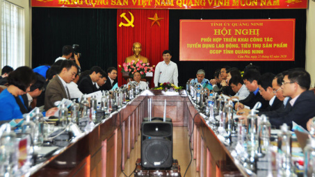 Tăng cường hợp tác trong tuyển dụng lao động và tiêu thụ sản phẩm OCOP