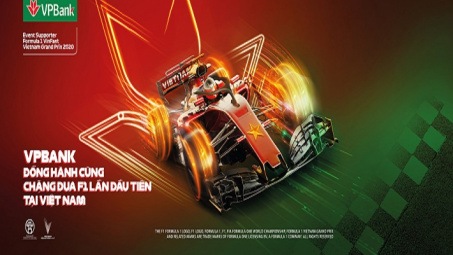 VPBank giảm 5% giá và tặng vé miễn phí cho khách hàng tham dự  giải đua xe F1 Việt Nam Grand Prix