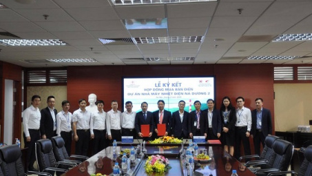 Nhà máy Nhiệt điện Na Dương II ký thành công hợp đồng Mua bán điện