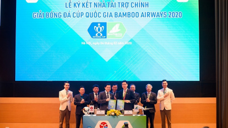 Bamboo Airways tiếp tục tài trợ chính cho Cúp Quốc gia 2020
