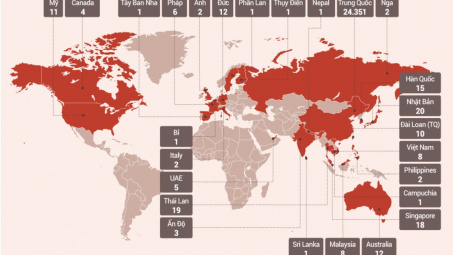 [Tin ảnh] Corona khiến 25.000 người nhiễm bệnh