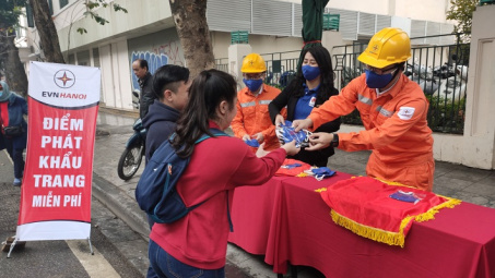 EVN chủ động triển khai các biện pháp phòng, chống dịch Corona
