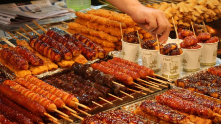 Ghé thăm “thiên đường” ẩm thực đường phố Hàn Quốc