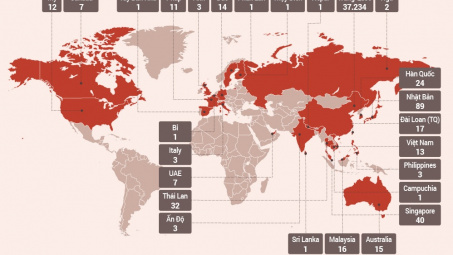 [Tin ảnh] Chết vì Corona đã lên đến 813 người