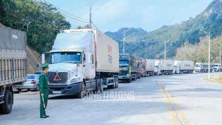 Cập nhật tình hình giao nhận hàng hóa tại một số cửa khẩu biên giới Việt Nam - Trung Quốc ngày 11/3