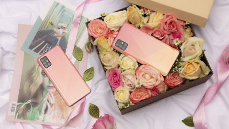 Sang chảnh cùng loạt smartphone hồng quyến rũ