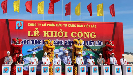 Đầu tư xây dựng kho cảng xăng dầu Việt Lào trị giá gần 470 tỷ đồng