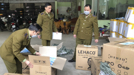 Xử lý 22 cơ sở vi phạm về khẩu trang trong ngày 21/3