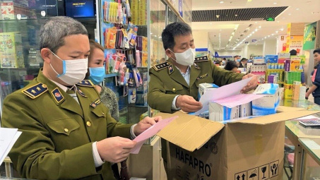 Quản lý thị trường đã kiểm tra, giám sát 44 vụ vi phạm trong ngày 22/3