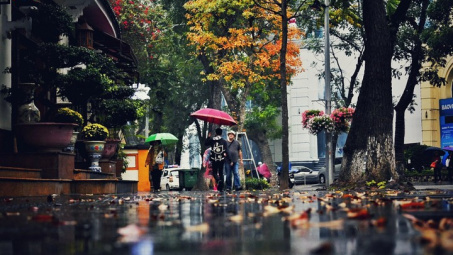 Thời tiết 23-3: Hà Nội mưa ẩm, sáng sớm trời lạnh