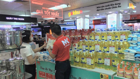Nguyễn Kim mở bán hàng hóa thiết yếu, giải tỏa áp lực cho Big C mùa dịch
