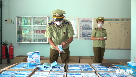 QLTT Hà Nội thu giữ 35.000 khẩu trang không nguồn gốc