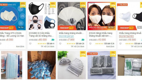 Tiếp tục đóng cửa 14.000 gian hàng thương mại điện tử nâng giá khẩu trang