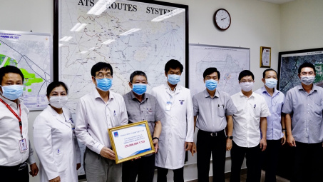 PV GAS ủng hộ 600 triệu đồng cho các bác sĩ trực chiến tại sân bay trọng điểm