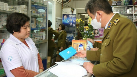 Xử lý 7 vụ vi phạm về khẩu trang trong ngày 30/3
