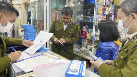 Tóm lược công tác kiểm tra, kiểm soát phòng, chống dịch bệnh Covid-19 từ 12h00 ngày 04/03 đến 12h00 ngày 05/03/2020 của lực lượng Quản lý thị trường