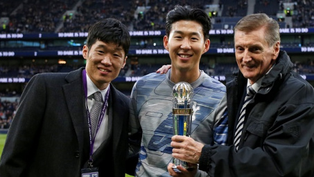 Son Heung-min lần thứ năm giành giải thưởng Cầu thủ xuất sắc nhất châu Á