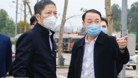 [Tin Ảnh] Bộ trưởng Trần Tuấn Anh làm việc tại Lạng Sơn tìm hướng thúc đẩy xuất nhập khẩu qua cửa khẩu