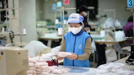 8,5 triệu khẩu trang vải kháng khuẩn Vinatex đã cung ứng ra thị trường