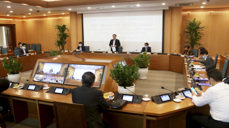 Hà Nội: Đối thoại, tháo gỡ khó khăn cho doanh nghiệp để "vượt bão" Covid-19