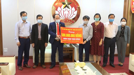 Ủng hộ 500 triệu đồng, TKV chung tay cùng Bắc Giang phòng, chống dịch Covid-19