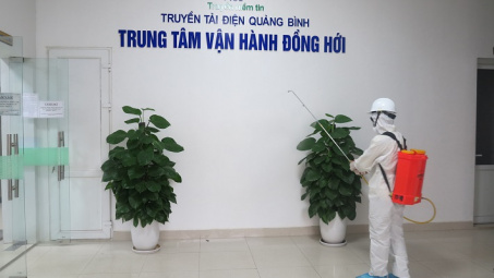 Truyền tải điện Quảng Bình với công tác phòng chống dịch COVID-19