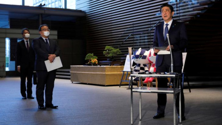 Nhật tung gói kích thích kinh tế lớn nhất lịch sử 1.000 tỷ USD, ban bố tình trạng khẩn cấp quốc gia nhằm chống Covid-19