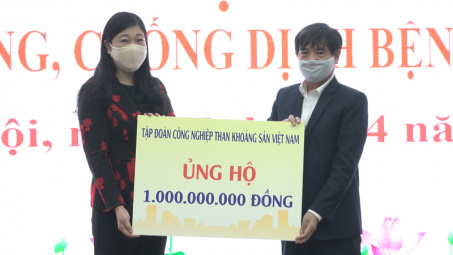 TKV đã ủng hộ hơn 11,5 tỷ đồng trong cuộc chiến chống dịch Covid -19