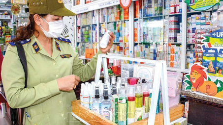 Hơn 100 ngày chống dịch, QLTT kiểm tra 9.019 cơ sở kinh doanh thiết bị y tế