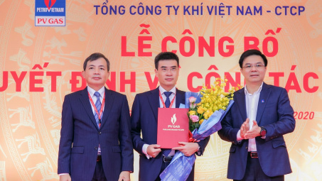 PV GAS công bố và trao quyết định bổ nhiệm lại Tổng giám đốc