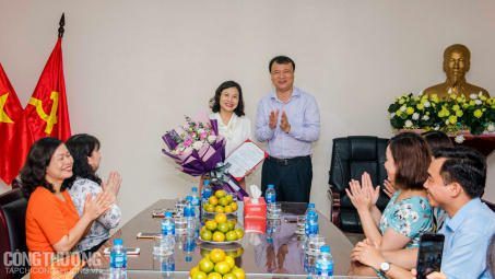 Bộ Công Thương trao quyết định bổ nhiệm Phó Tổng biên tập Tạp chí Công Thương