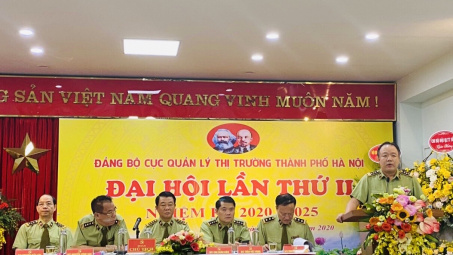 Đảng bộ Cục QLTT Hà Nội: Khắc phục khó khăn, tập trung thực hiện thắng lợi nhiệm kỳ mới