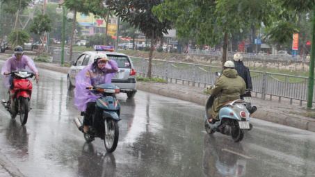 Thời tiết ngày 23/5: Bắc Bộ giảm nhiệt, chiều tối có mưa rào và giông