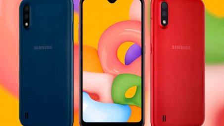 Samsung Galaxy M01 - Pin 4000mAh, giá 3 triệu đồng