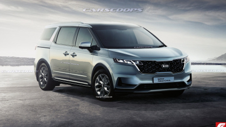 Xem trước mẫu xe MPV Kia Sedona 2021, nâng cấp thiết kế và động cơ
