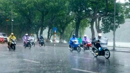 Thời tiết 2/7: Bắc Bộ có mưa rào và dông