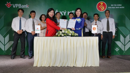 VPBank và Kho bạc Nhà nước ký thỏa thuận phối hợp thu ngân sách và thanh toán song phương điện tử