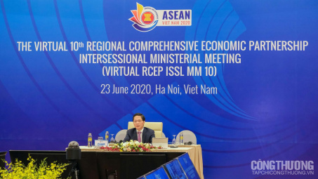 Tái khẳng định quyết tâm ký kết Hiệp định RCEP vào tháng 11/2020